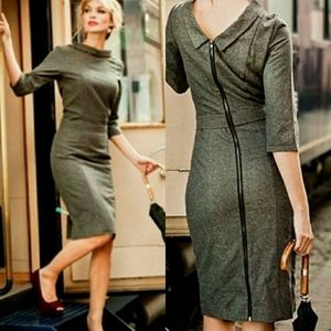 Shabby Apple Ms. Porter 1940s Vintage Style Dress